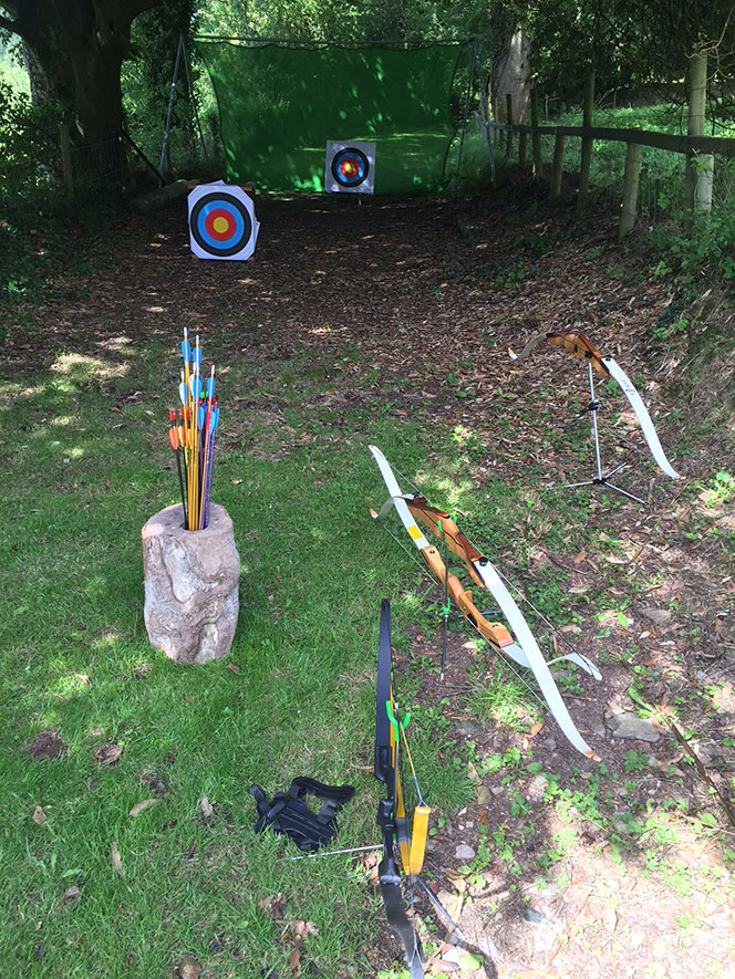 Bow and Arrow training Exmoor North Devon